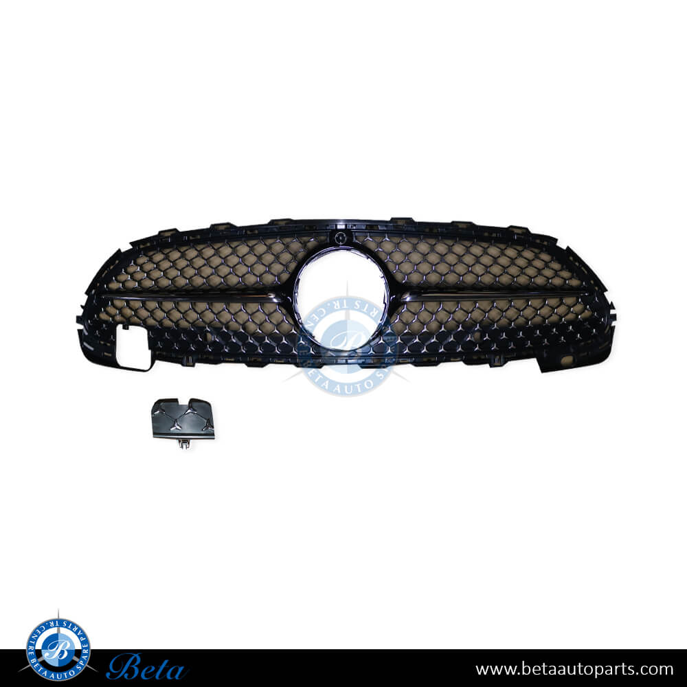 Radiator Grille AMG Stars Look without Camera Hole Black Color for Mercedes C-Class W206 2022-Up models, Part Number 2068805105 Radiator Grille AMG Stars Look without Camera Hole Black Color for Mercedes C-Class W206 2022-Up models, Part Number 2068805105